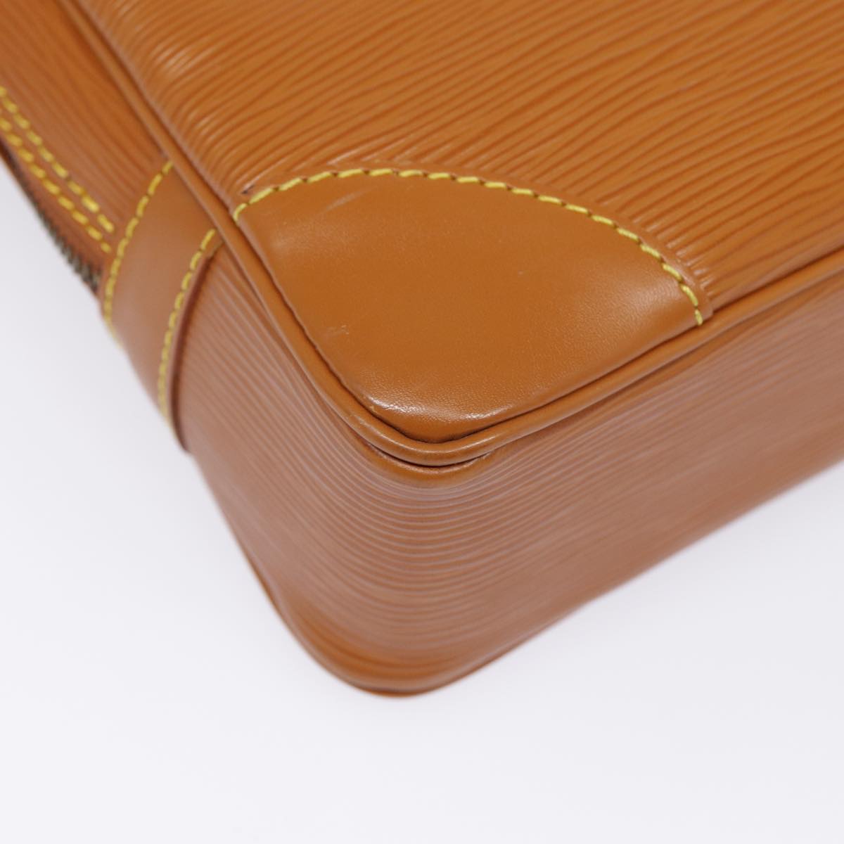 LOUIS VUITTON Epi Porte Documents Voyage Bag Zipangu Gold M54478 LV ep5703