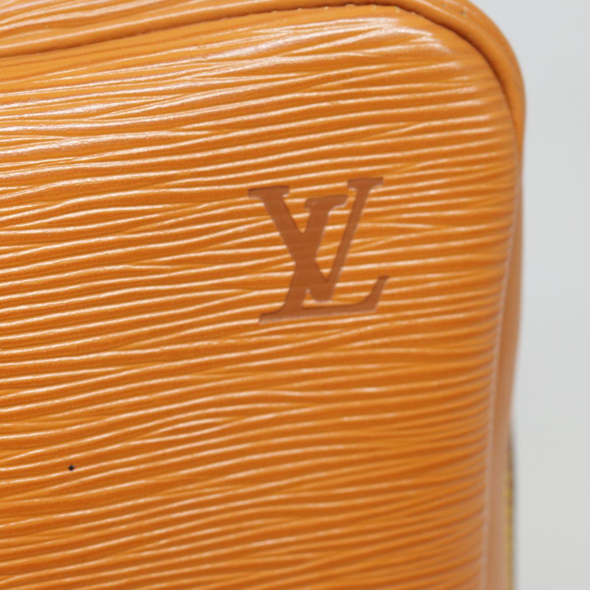 LOUIS VUITTON Epi Porte Documents Voyage Bag Zipangu Gold M54478 LV ep5703