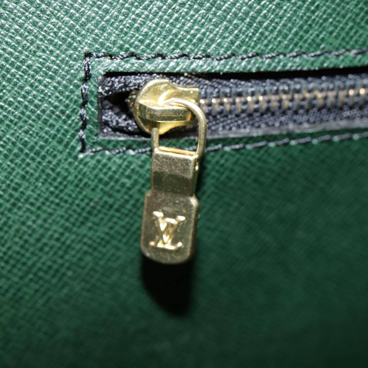 LOUIS VUITTON Epi Porte Documents Voyage Bag Zipangu Gold M54478 LV ep5703