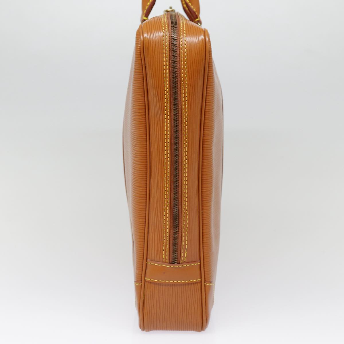 LOUIS VUITTON Epi Porte Documents Voyage Bag Zipangu Gold M54478 LV ep5703