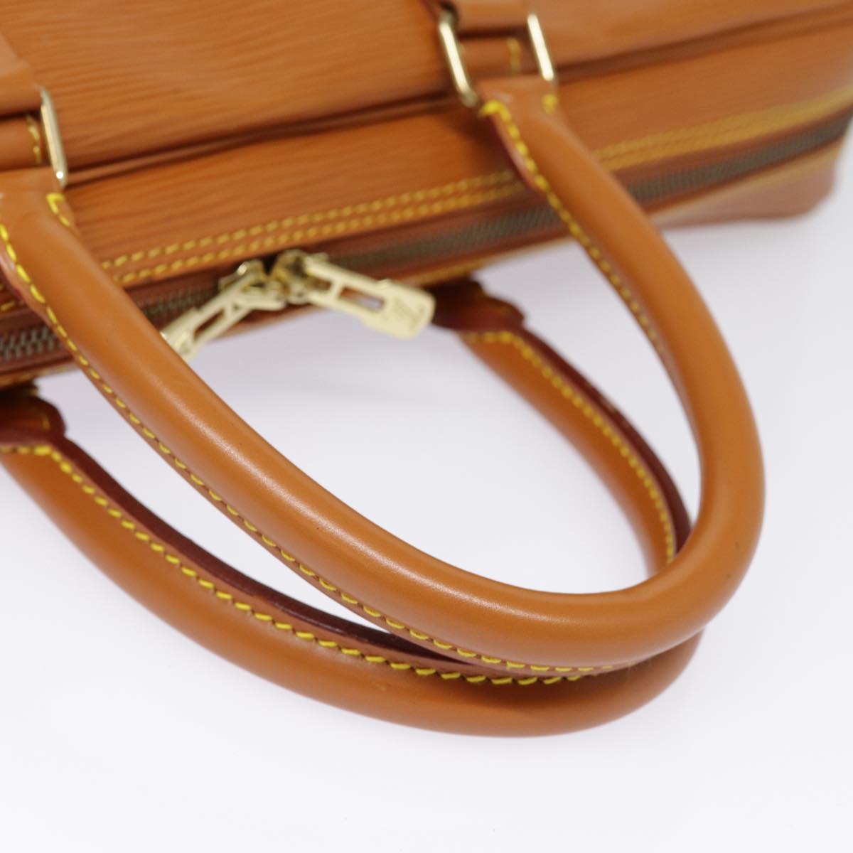 LOUIS VUITTON Epi Porte Documents Voyage Bag Zipangu Gold M54478 LV ep5703