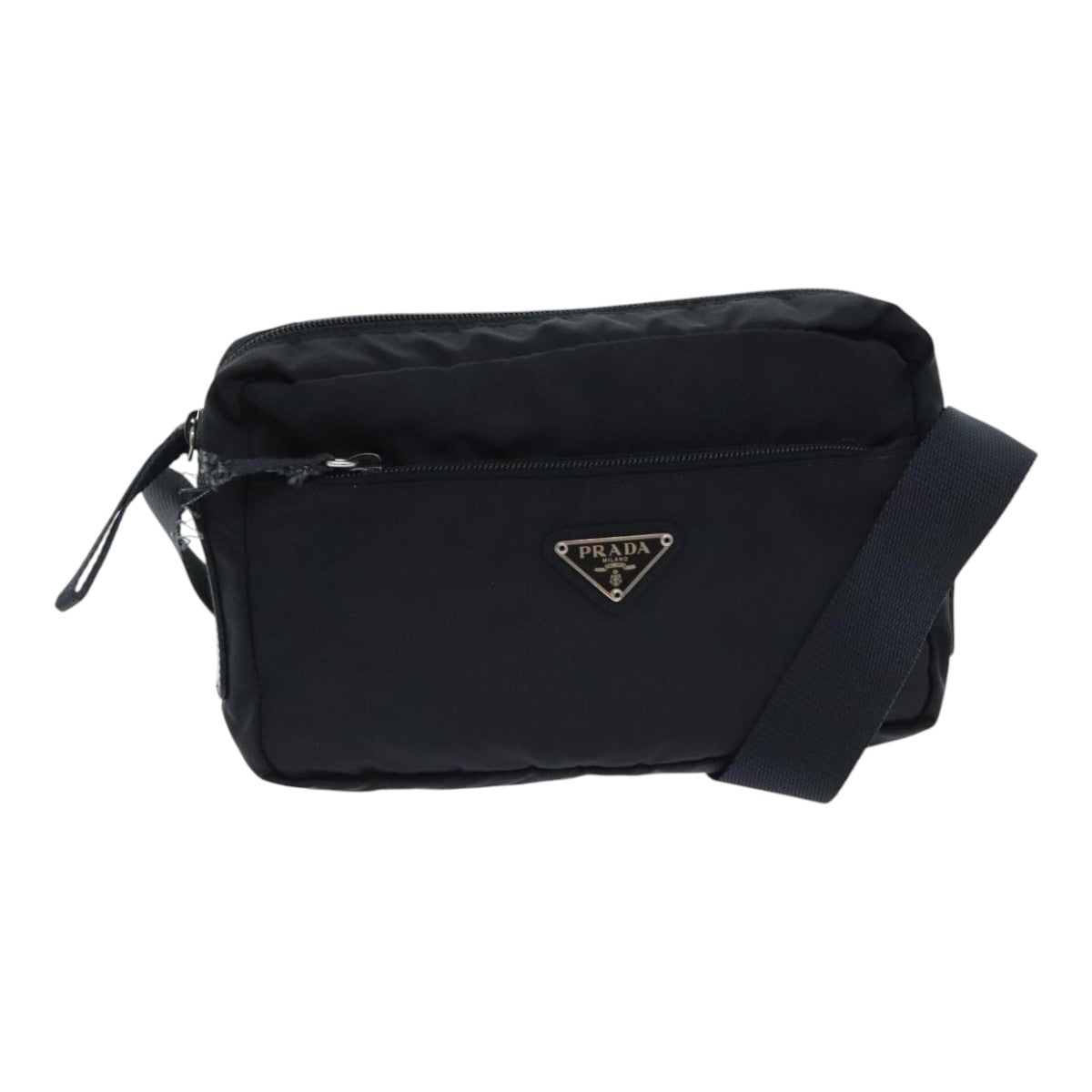 Luxury Prada Luxury Prada Shoulder Bag Nylon Black Silver  ep5715