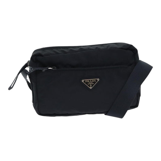 Luxury Prada Luxury Prada Shoulder Bag Nylon Black Silver  ep5715