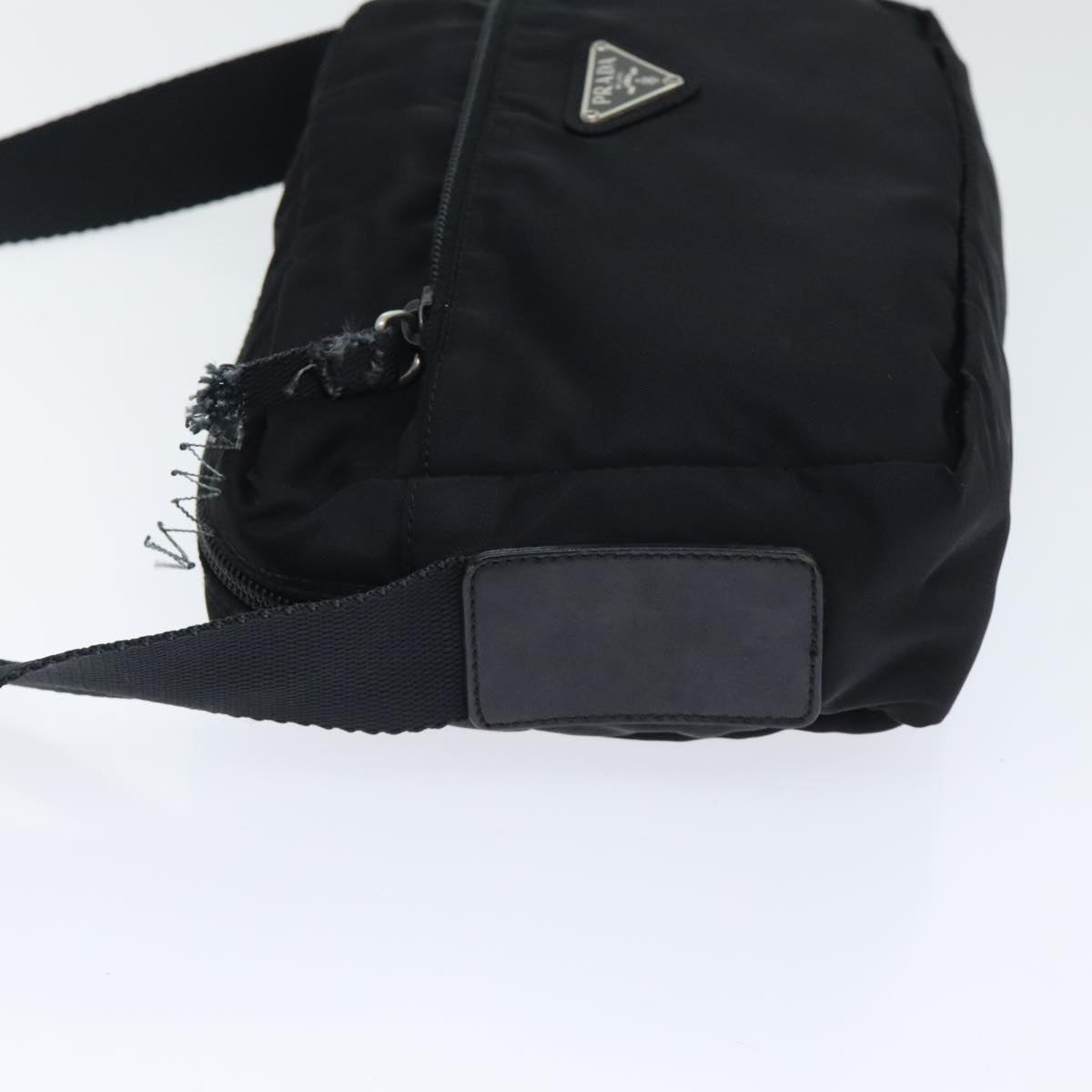 Luxury Prada Luxury Prada Shoulder Bag Nylon Black Silver  ep5715