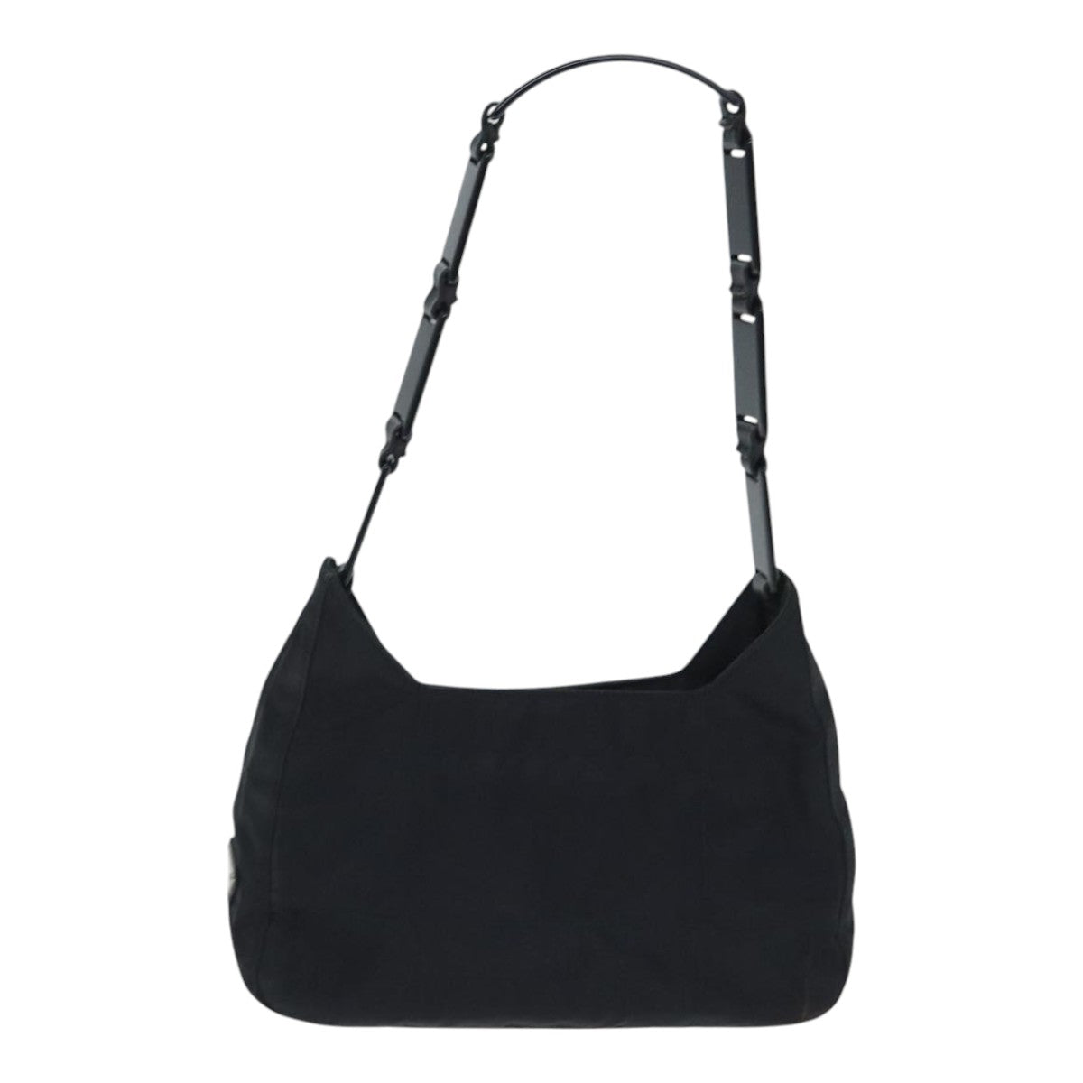 Luxury Prada Shoulder Bag Nylon Plastic Leather Black  ep5759