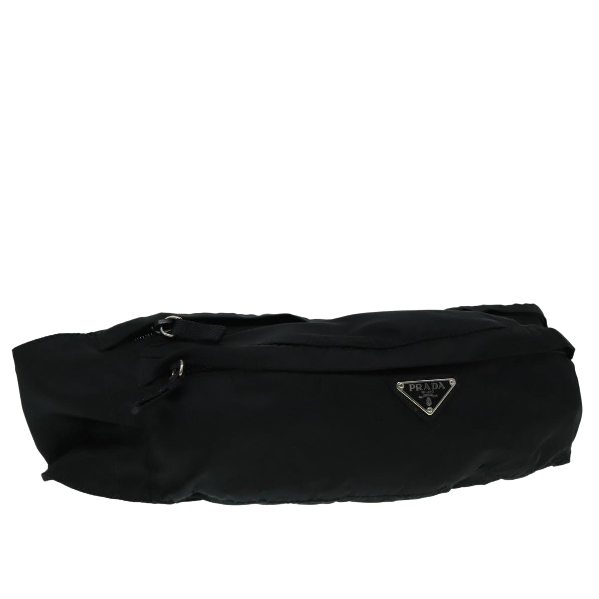 Luxury Prada Body Bag Nylon Black Silver  ep5768