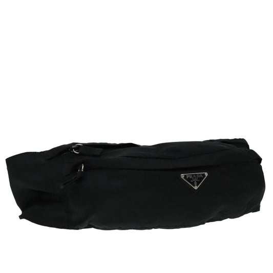 Luxury Prada Body Bag Nylon Black Silver  ep5768