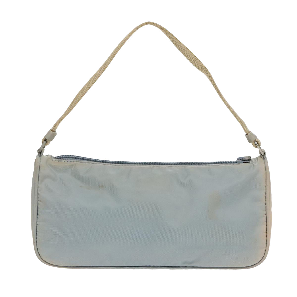 Luxury Prada Pouch Nylon Blue Beige Silver  ep5947