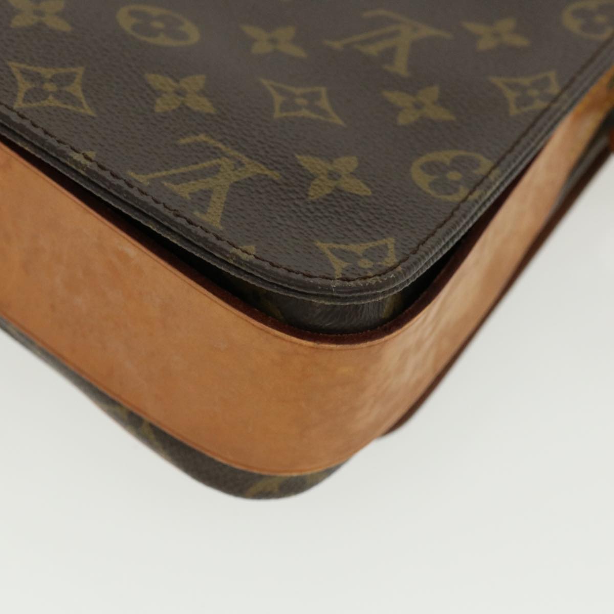 LOUIS VUITTON Monogram Cartouchiere GM Shoulder Bag M51252 LV ep599