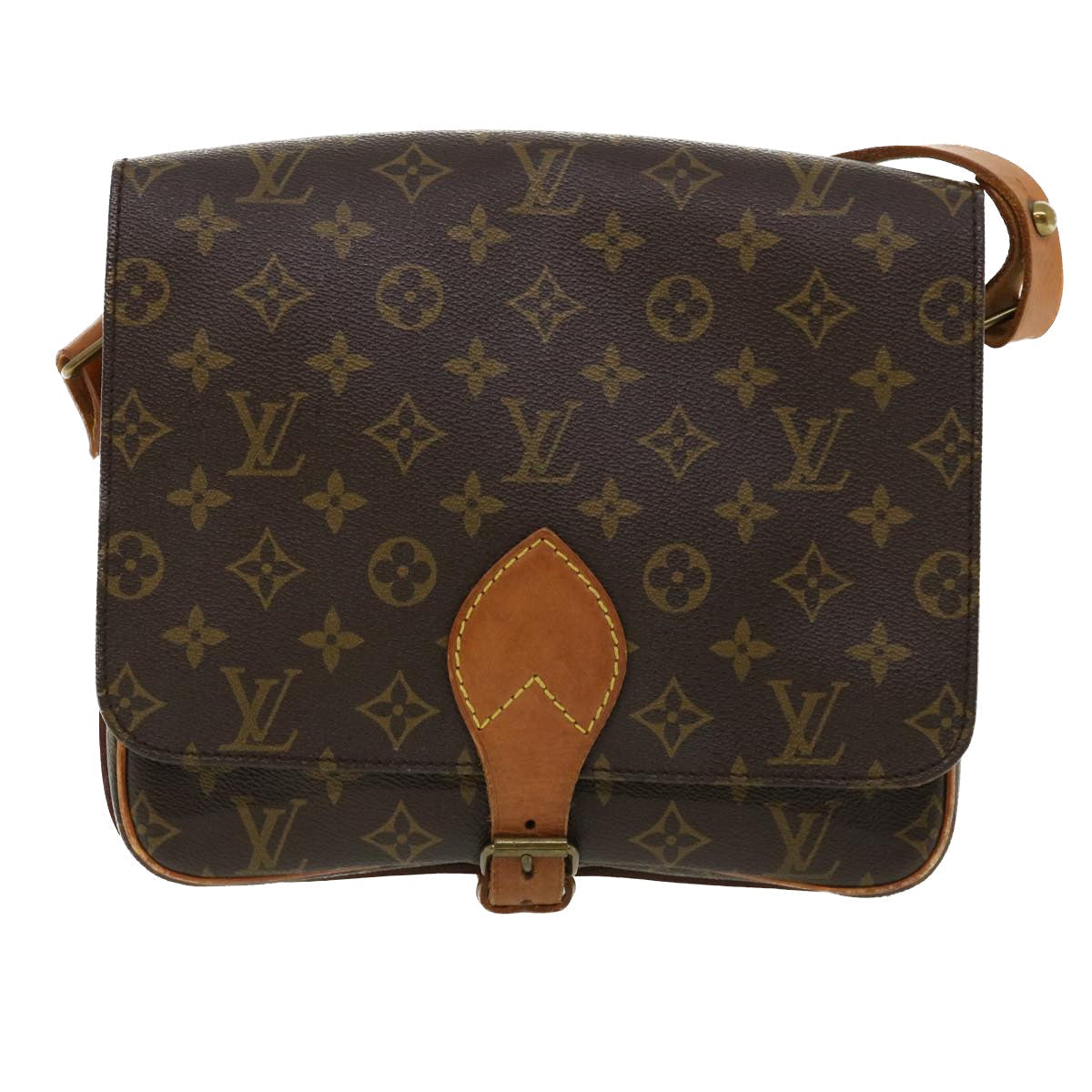 LOUIS VUITTON Monogram Cartouchiere GM Shoulder Bag M51252 LV ep599