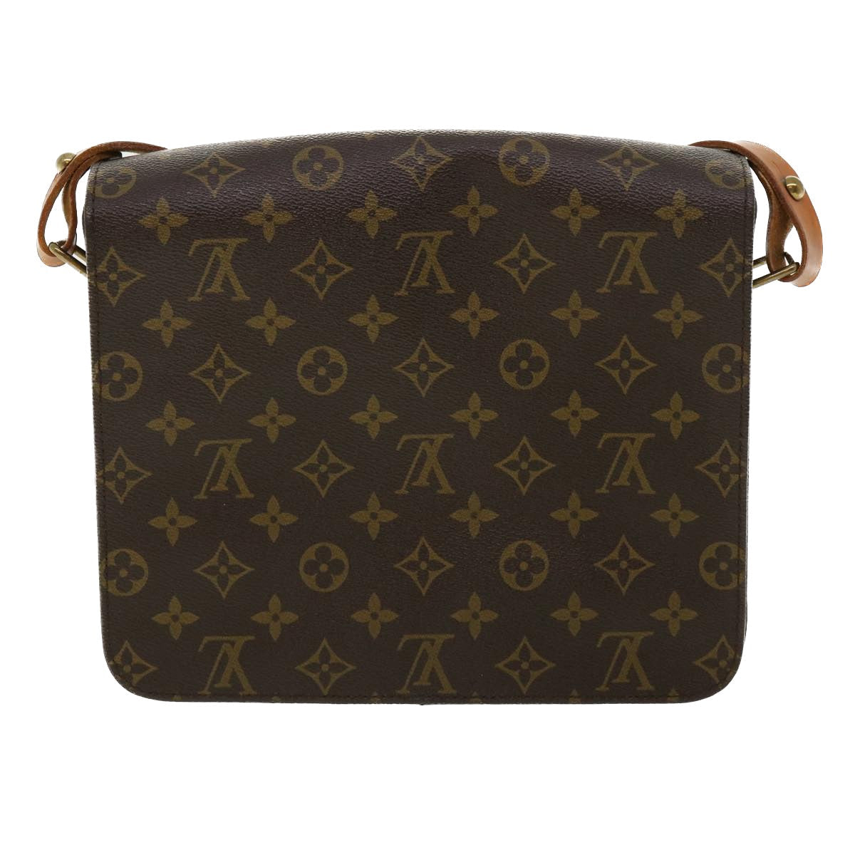 LOUIS VUITTON Monogram Cartouchiere GM Shoulder Bag M51252 LV ep599