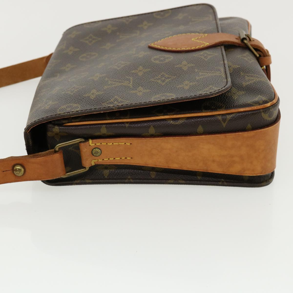 LOUIS VUITTON Monogram Cartouchiere GM Shoulder Bag M51252 LV ep599