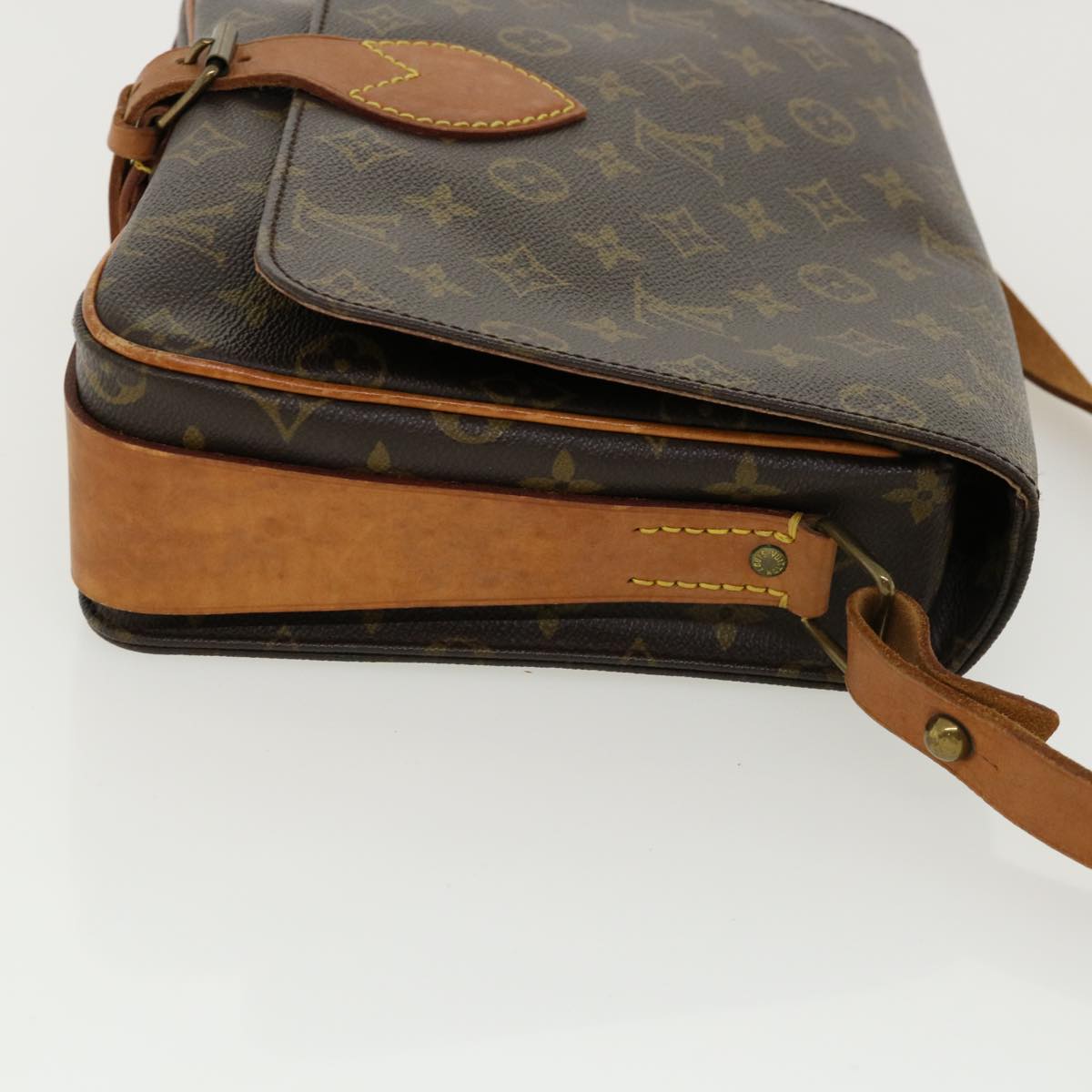 LOUIS VUITTON Monogram Cartouchiere GM Shoulder Bag M51252 LV ep599