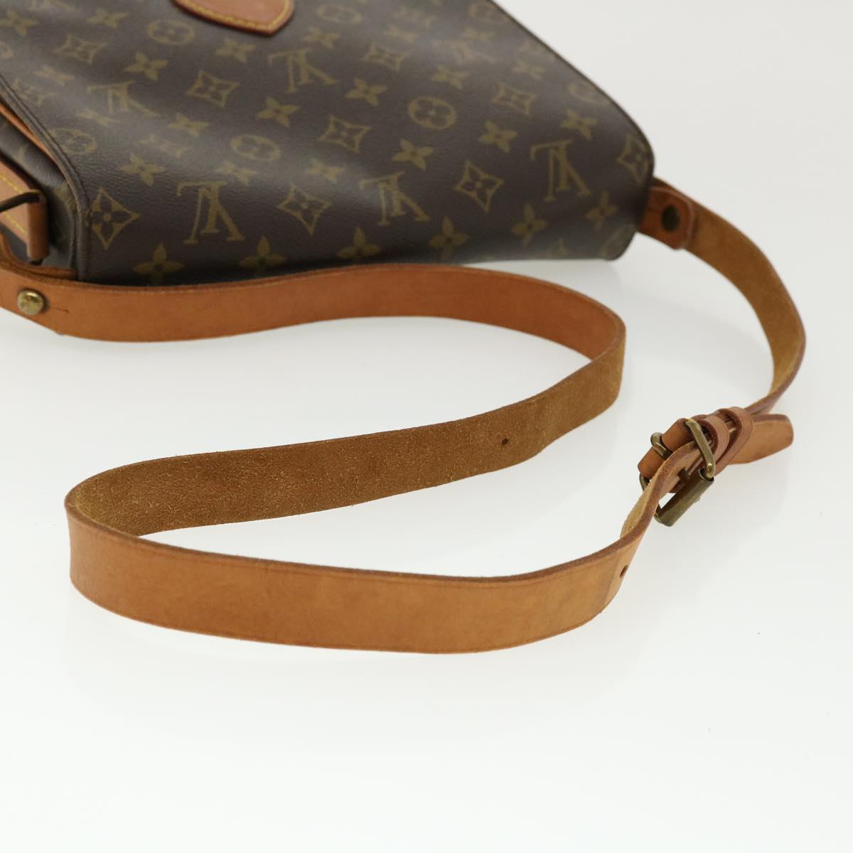 LOUIS VUITTON Monogram Cartouchiere GM Shoulder Bag M51252 LV ep599