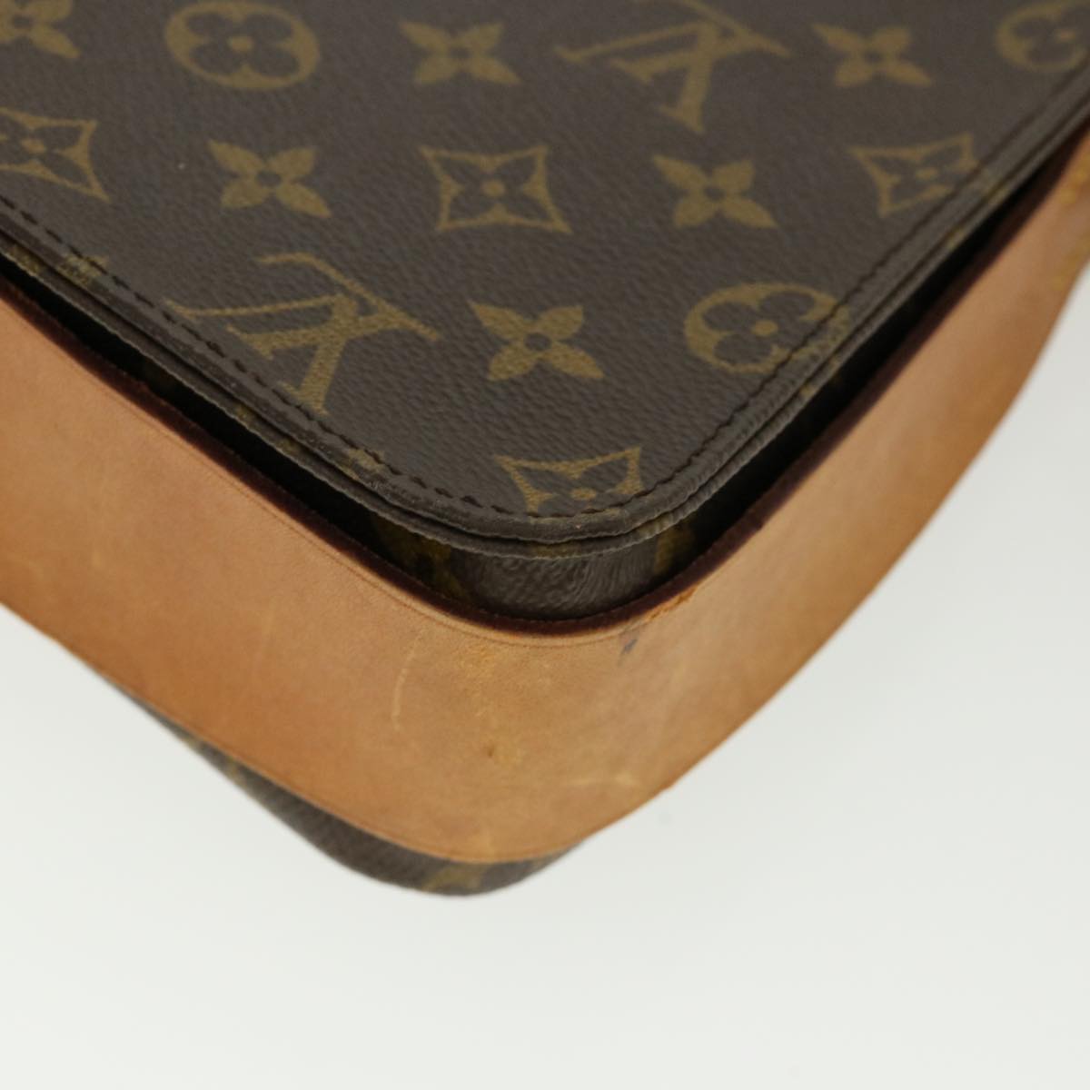 LOUIS VUITTON Monogram Cartouchiere GM Shoulder Bag M51252 LV ep600