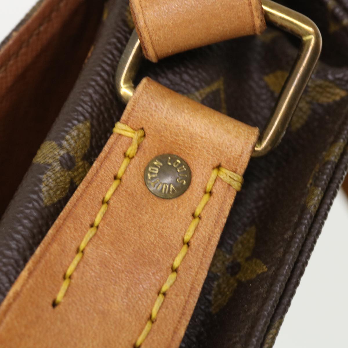 LOUIS VUITTON Monogram Cartouchiere GM Shoulder Bag M51252 LV ep600