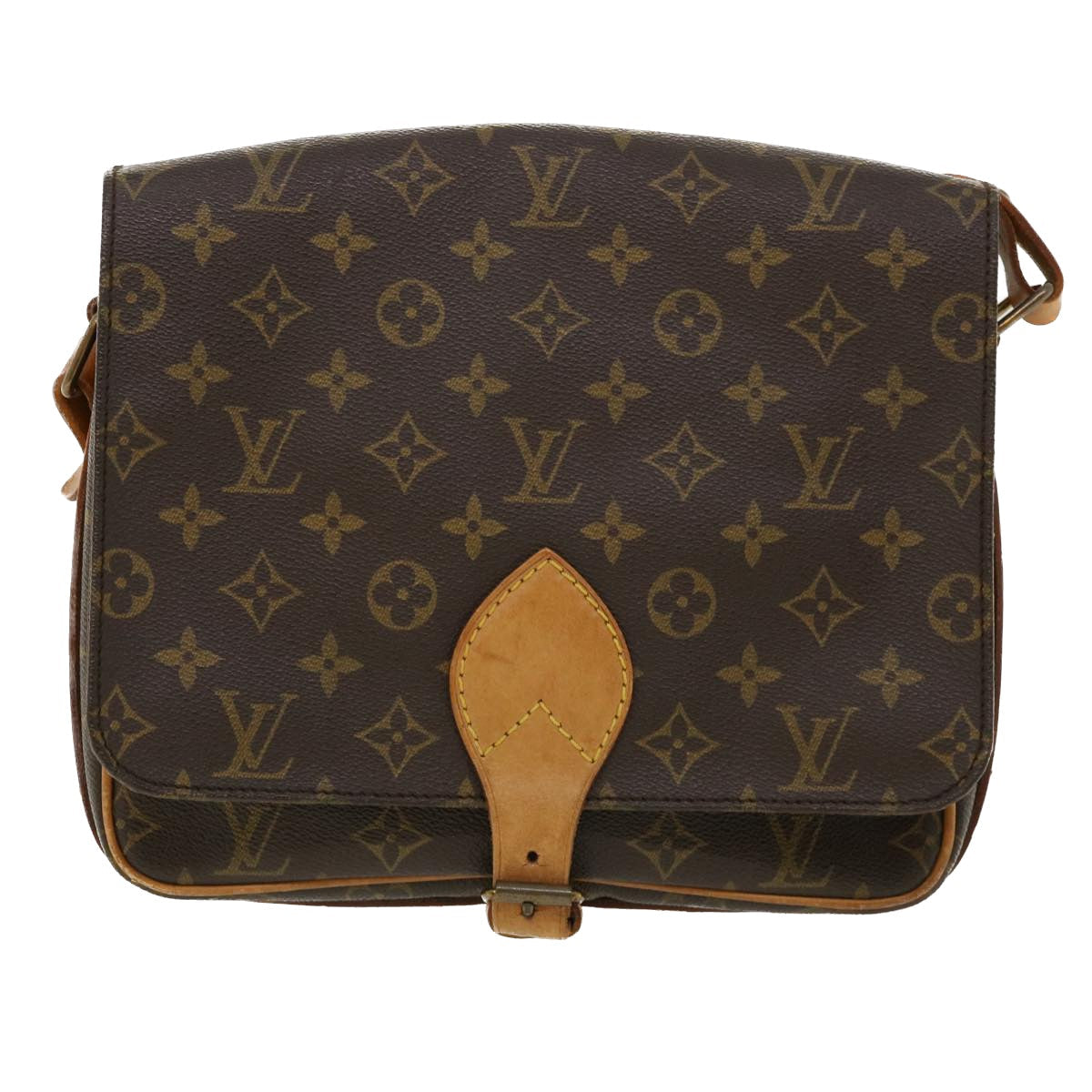 LOUIS VUITTON Monogram Cartouchiere GM Shoulder Bag M51252 LV ep600