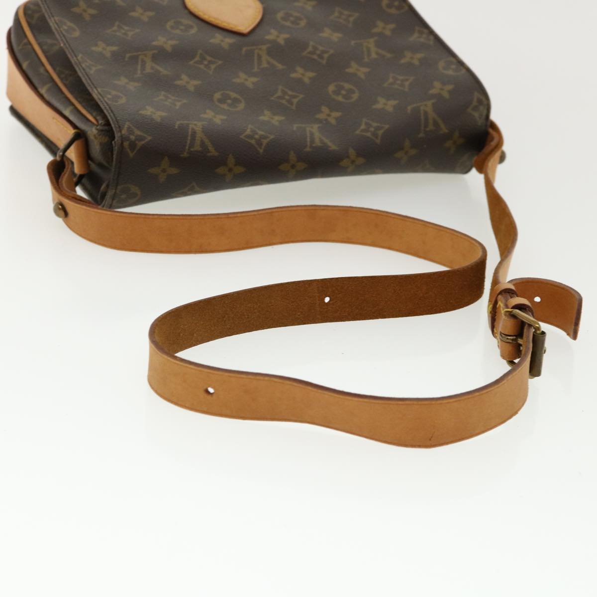 LOUIS VUITTON Monogram Cartouchiere GM Shoulder Bag M51252 LV ep600