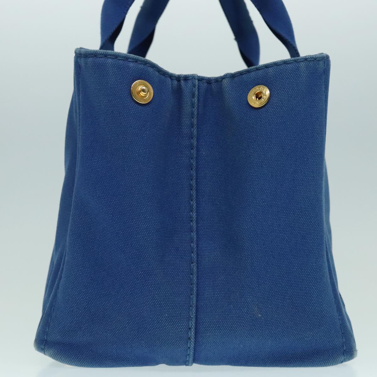 Luxury Prada Canapa MM Hand Bag Canvas Blue  ep6033