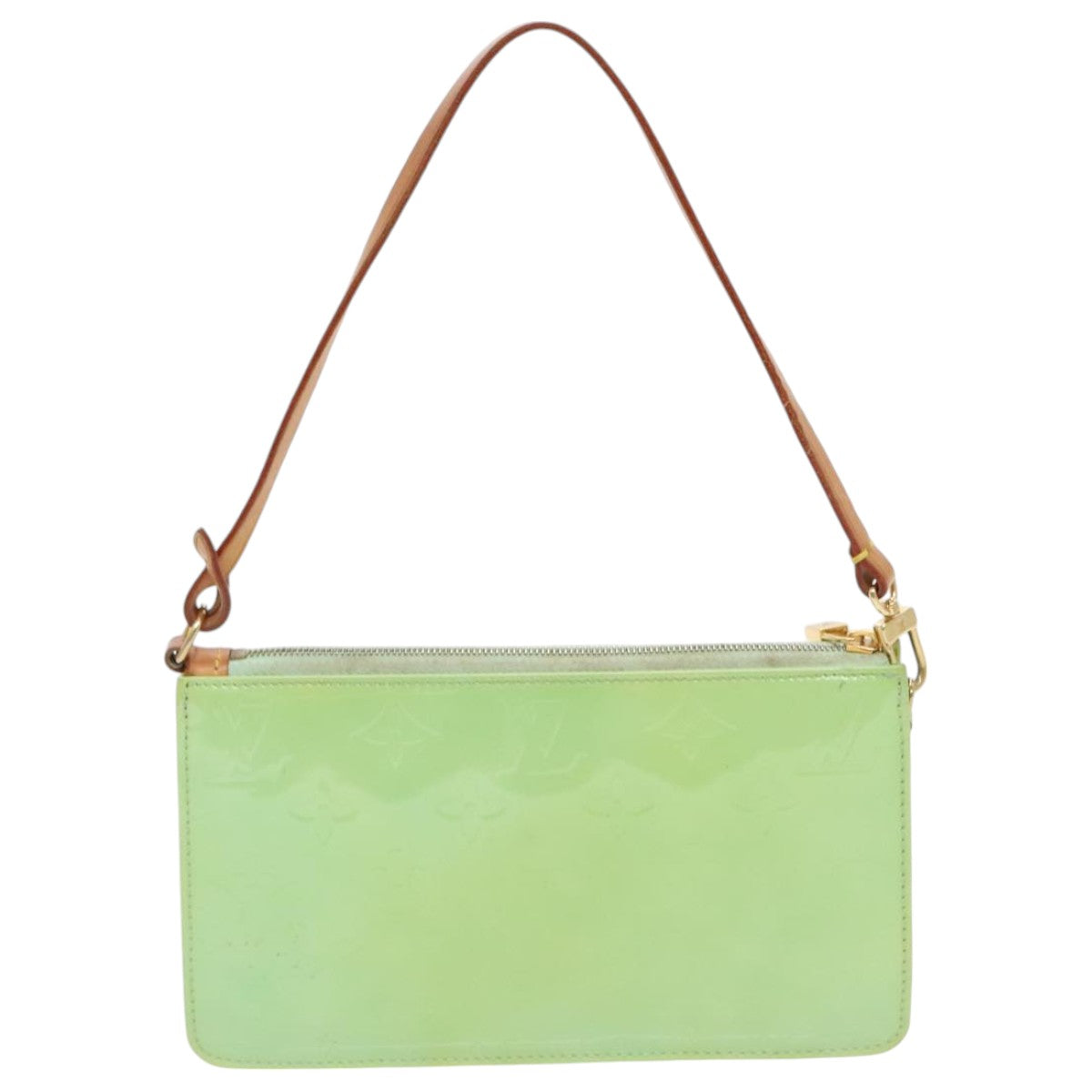 LOUIS VUITTON Monogram Vernis Lexington Pouch Peppermint M91311 LV ep6054