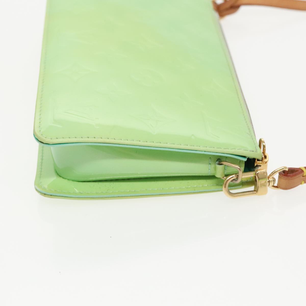 LOUIS VUITTON Monogram Vernis Lexington Pouch Peppermint M91311 LV ep6054