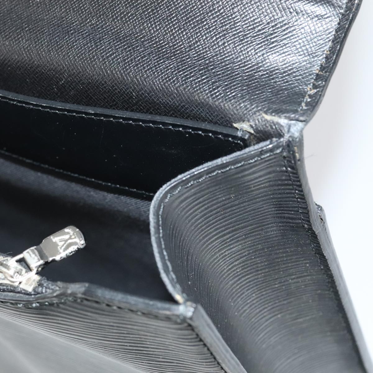 LOUIS VUITTON Epi Laguito Business Bag Noir M54552 LV ep6070