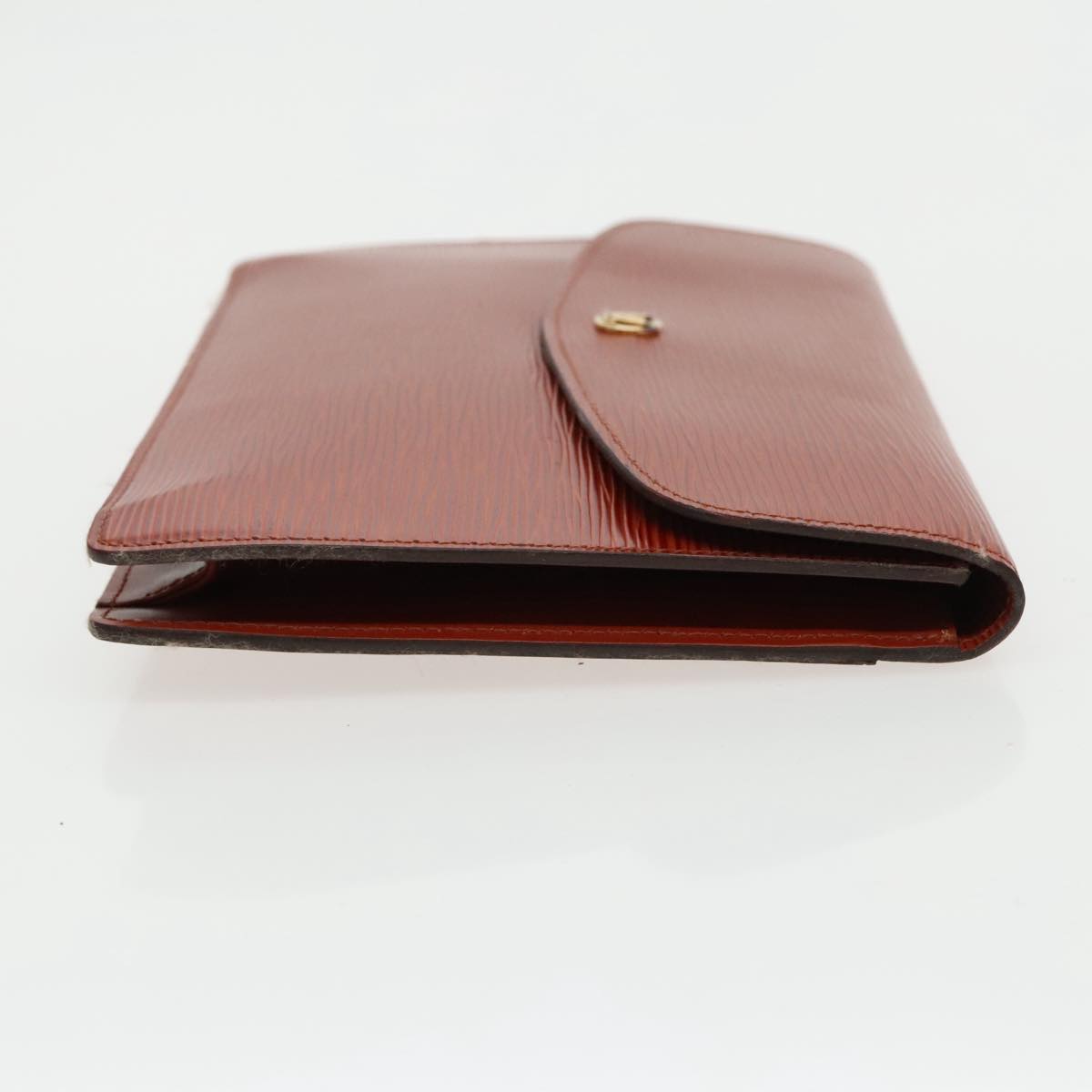 LOUIS VUITTON Epi Montaigne 27 Clutch Bag Brown LV ep6202
