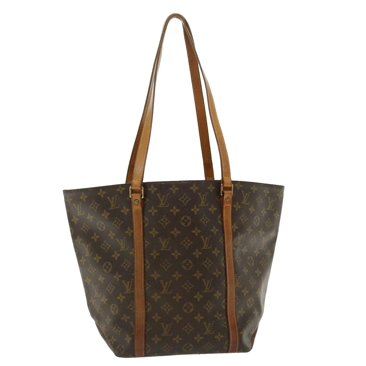 LOUIS VUITTON Monogram Sac Shopping Tote Bag M51108 LV ep621