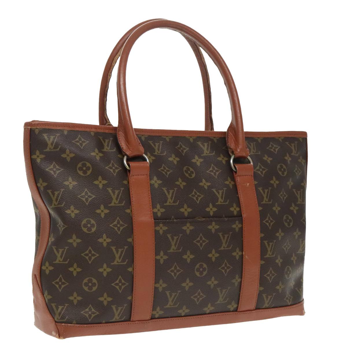 LOUIS VUITTON Monogram Sac Weekend PM Tote Bag M42425 LV ep6231