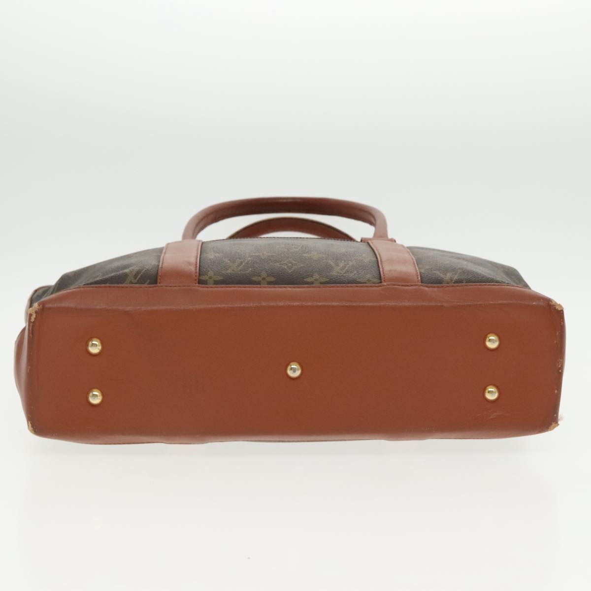 LOUIS VUITTON Monogram Sac Weekend PM Tote Bag M42425 LV ep6231