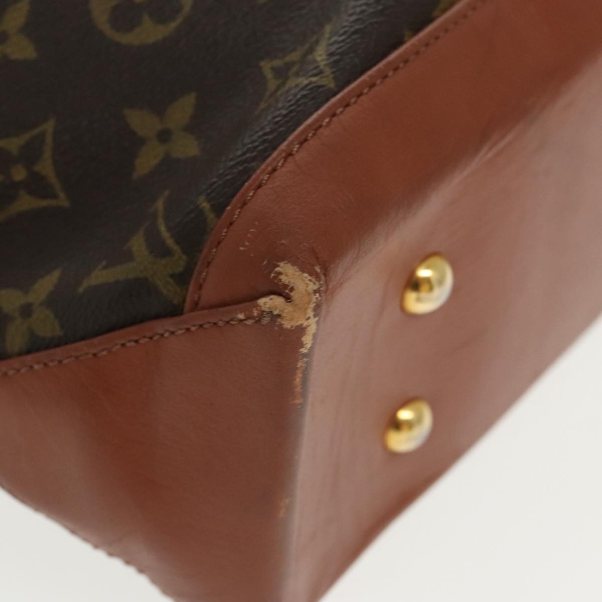 LOUIS VUITTON Monogram Sac Weekend PM Tote Bag M42425 LV ep6231