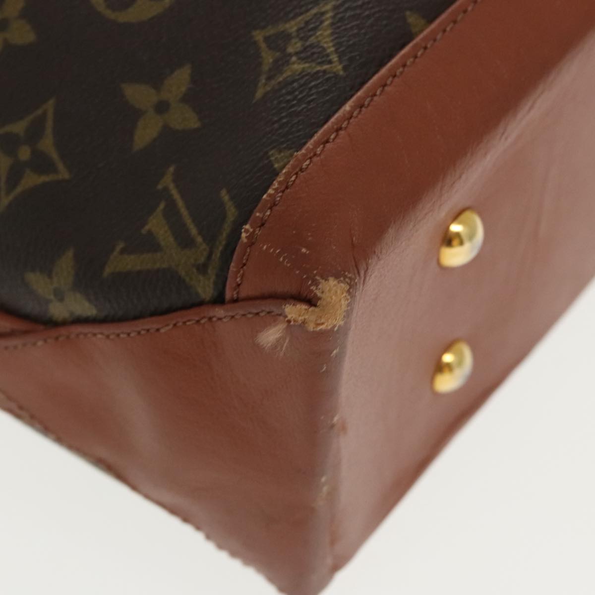LOUIS VUITTON Monogram Sac Weekend PM Tote Bag M42425 LV ep6231