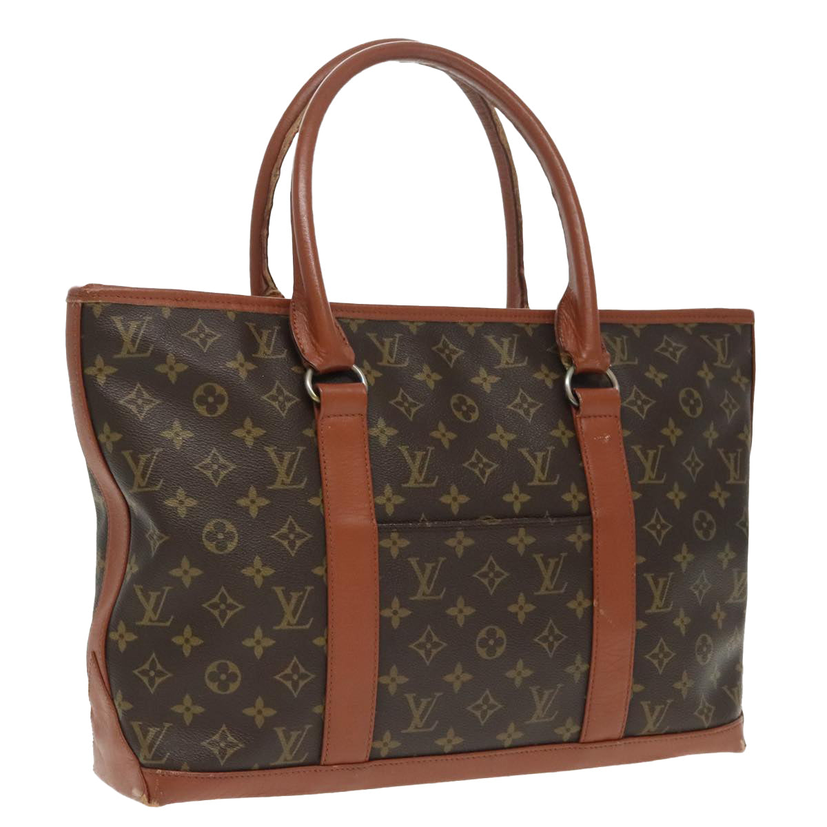LOUIS VUITTON Monogram Sac Weekend PM Tote Bag M42425 LV ep6231