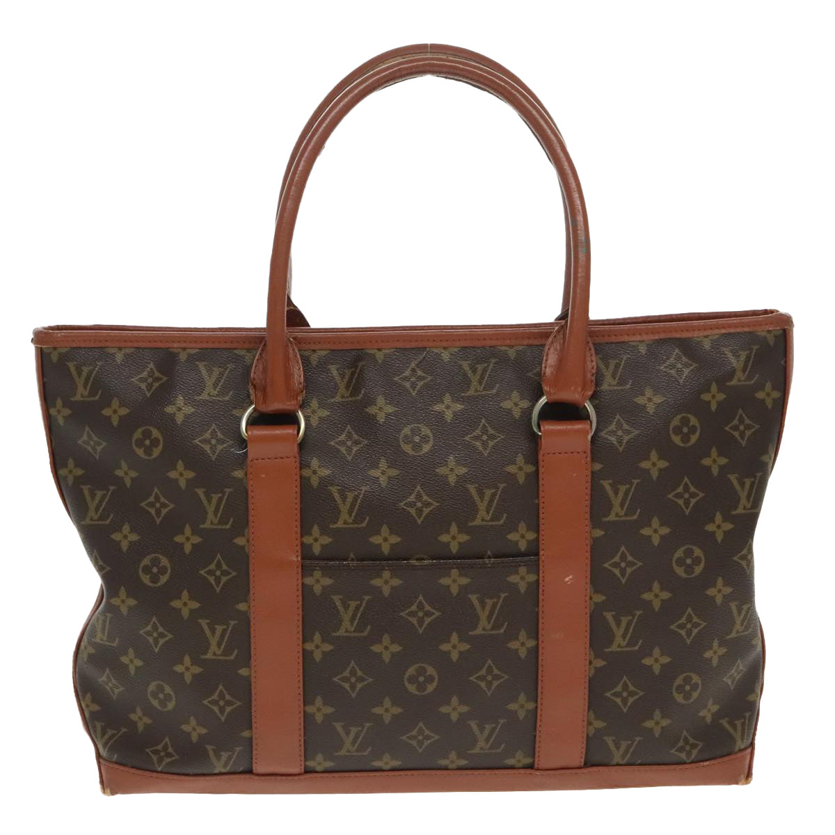 LOUIS VUITTON Monogram Sac Weekend PM Tote Bag M42425 LV ep6231