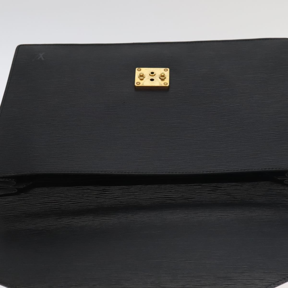 LOUIS VUITTON Epi Serviette Ambassador Business Bag Black M54412 LV ep6235
