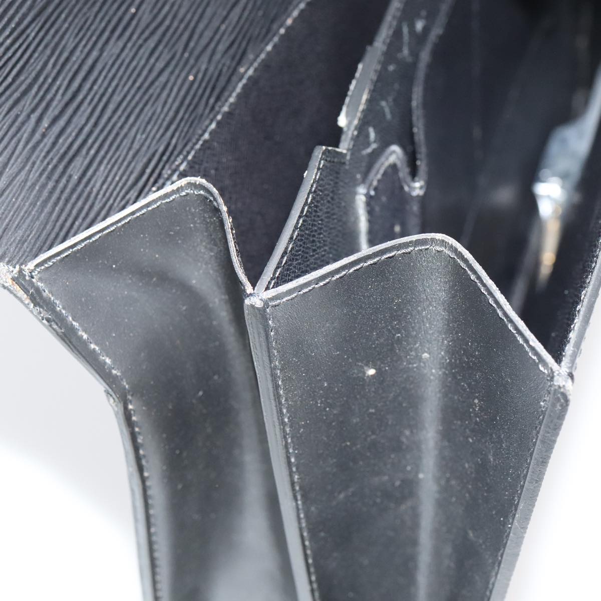 LOUIS VUITTON Epi Serviette Ambassador Business Bag Black M54412 LV ep6235