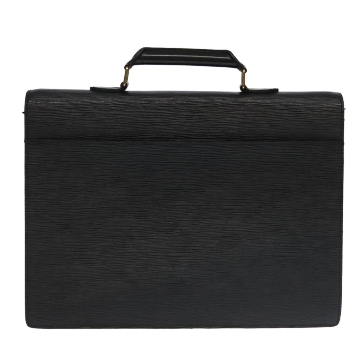 LOUIS VUITTON Epi Serviette Ambassador Business Bag Black M54412 LV ep6235