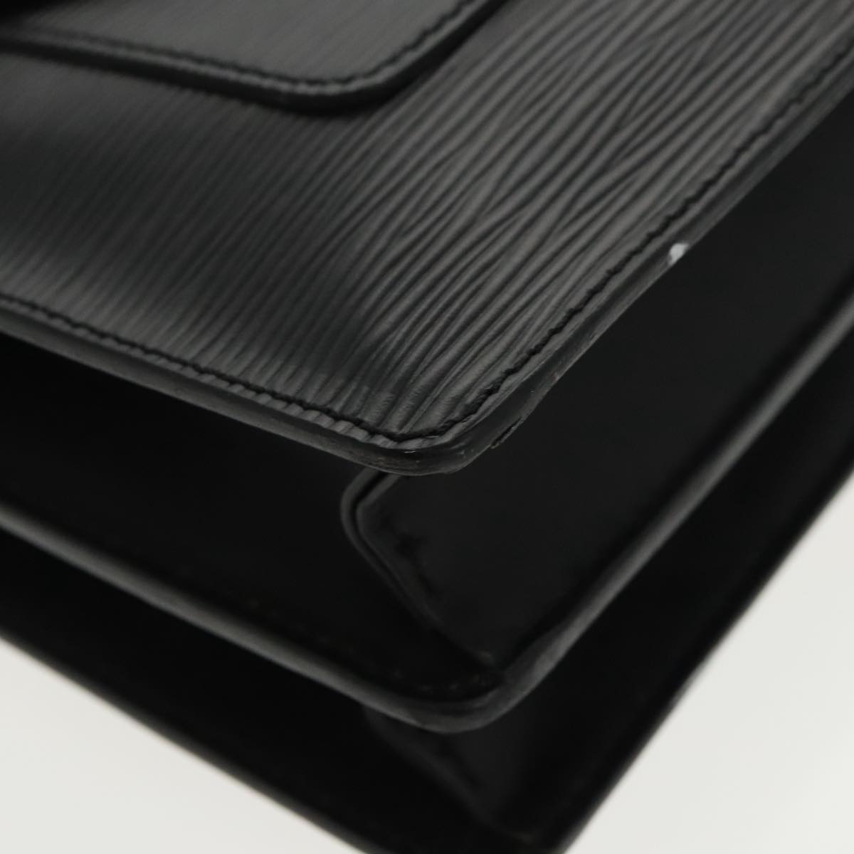 LOUIS VUITTON Epi Biface Clutch Bag Black M52322 LV ep6245