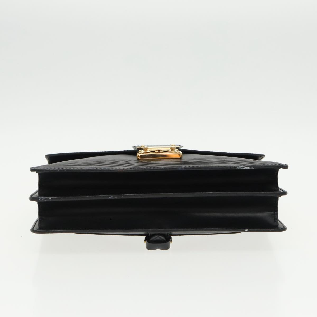 LOUIS VUITTON Epi Biface Clutch Bag Black M52322 LV ep6245