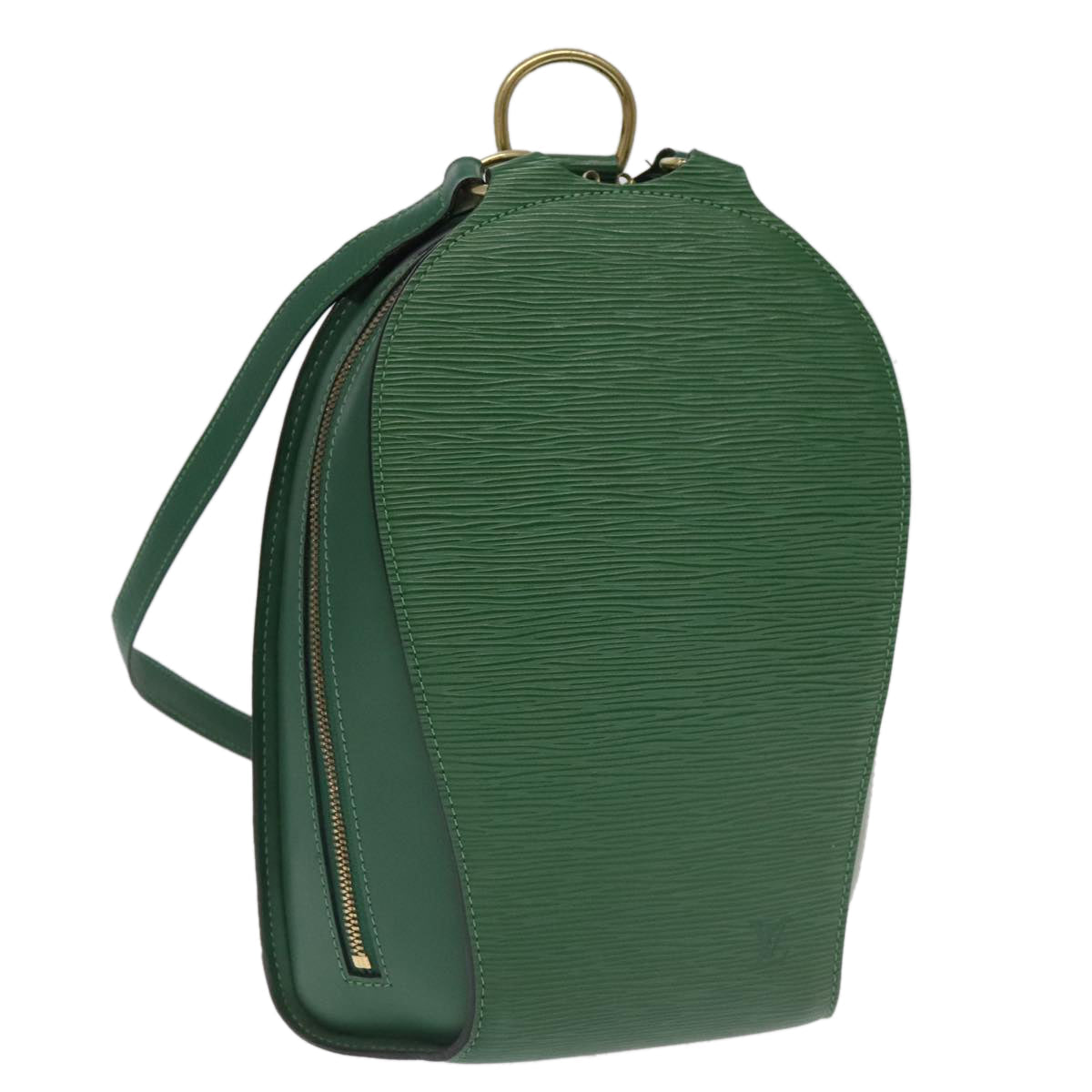 LOUIS VUITTON Epi Mabillon Backpack Green M52234 LV ep6265