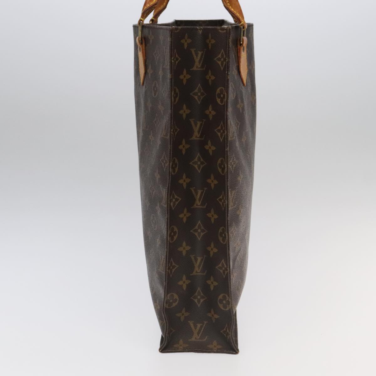 LOUIS VUITTON Monogram Sac Plat Hand Bag M51140 LV ep6272