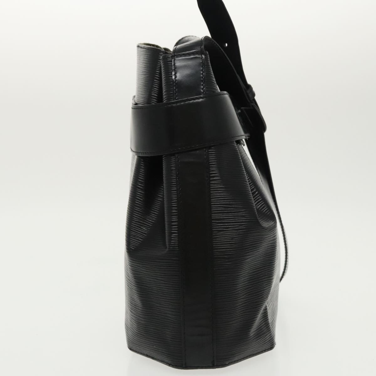 LOUIS VUITTON Epi Sac Depaule PM Shoulder Bag Black M80157 LV ep6306