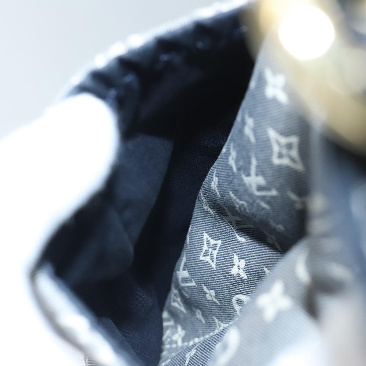 LOUIS VUITTON Monogram Idylle Romance Bag Gray Uncle M56700 LV ep6317