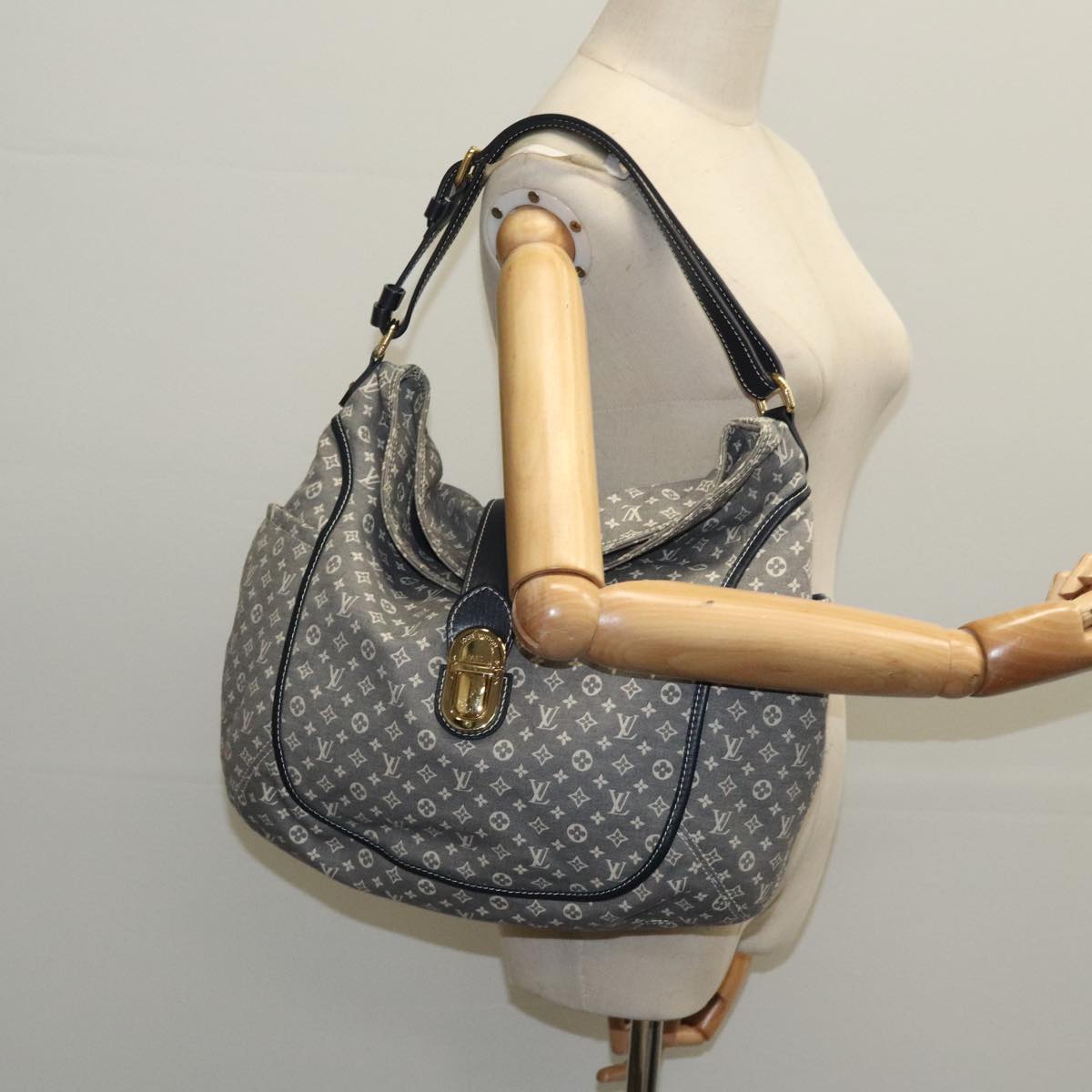 LOUIS VUITTON Monogram Idylle Romance Bag Gray Uncle M56700 LV ep6317