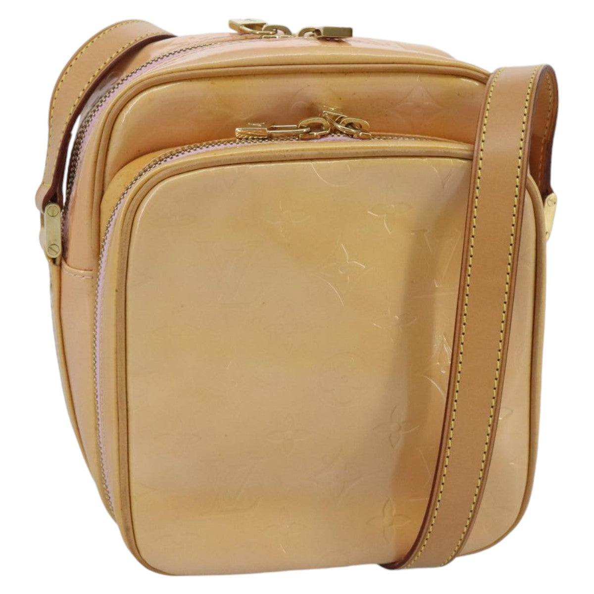 LOUIS VUITTON Monogram Vernis Wooster Bag Marshmallow Pink M91037 ep6329