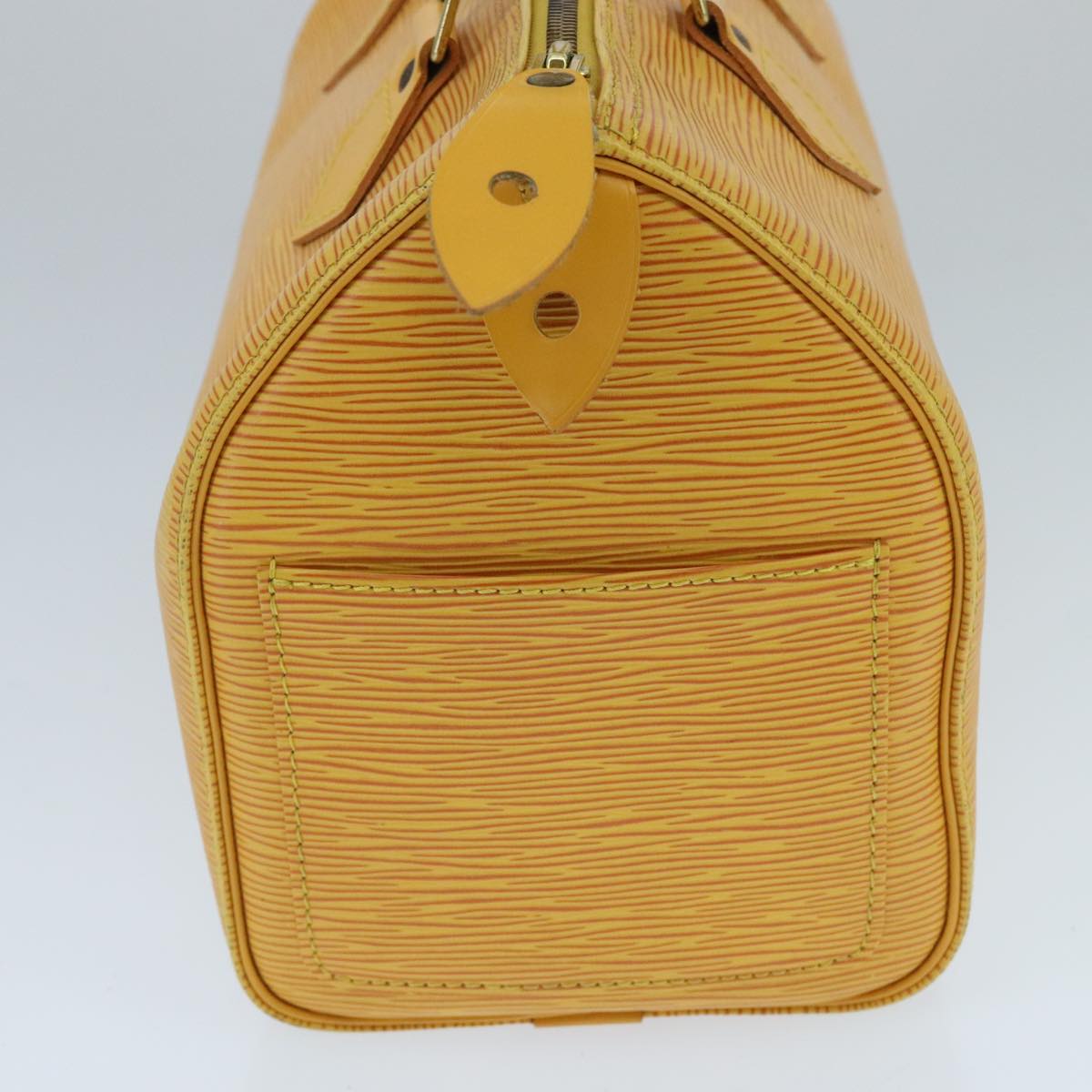 LOUIS VUITTON Epi Speedy 25 Hand Bag Tassili Yellow M43019 LV ep6343