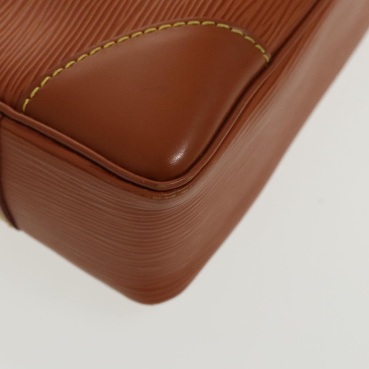 LOUIS VUITTON Epi Porte Documents Voyage Bag Zipangu Gold M54478 LV ep6345