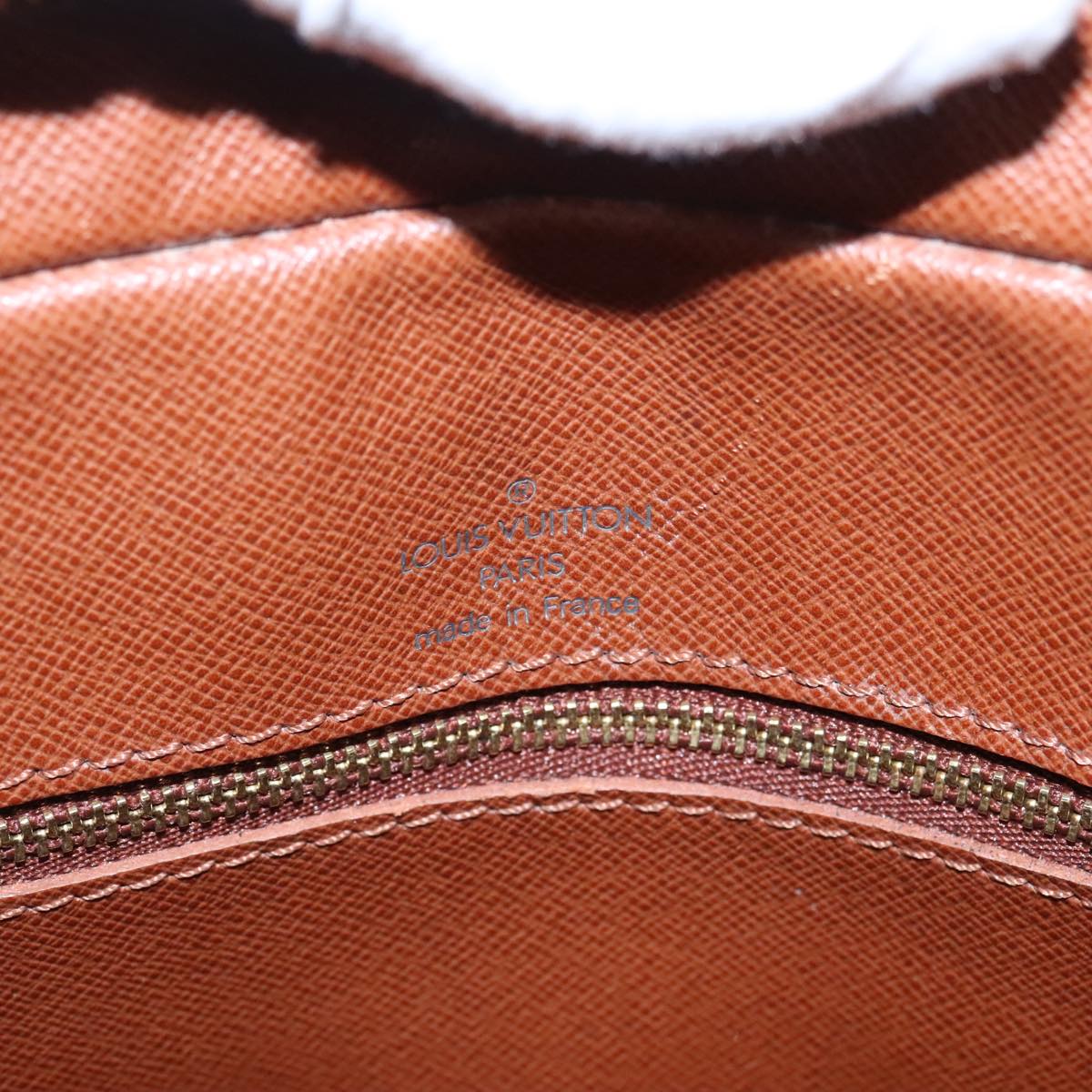 LOUIS VUITTON Epi Porte Documents Voyage Bag Zipangu Gold M54478 LV ep6345