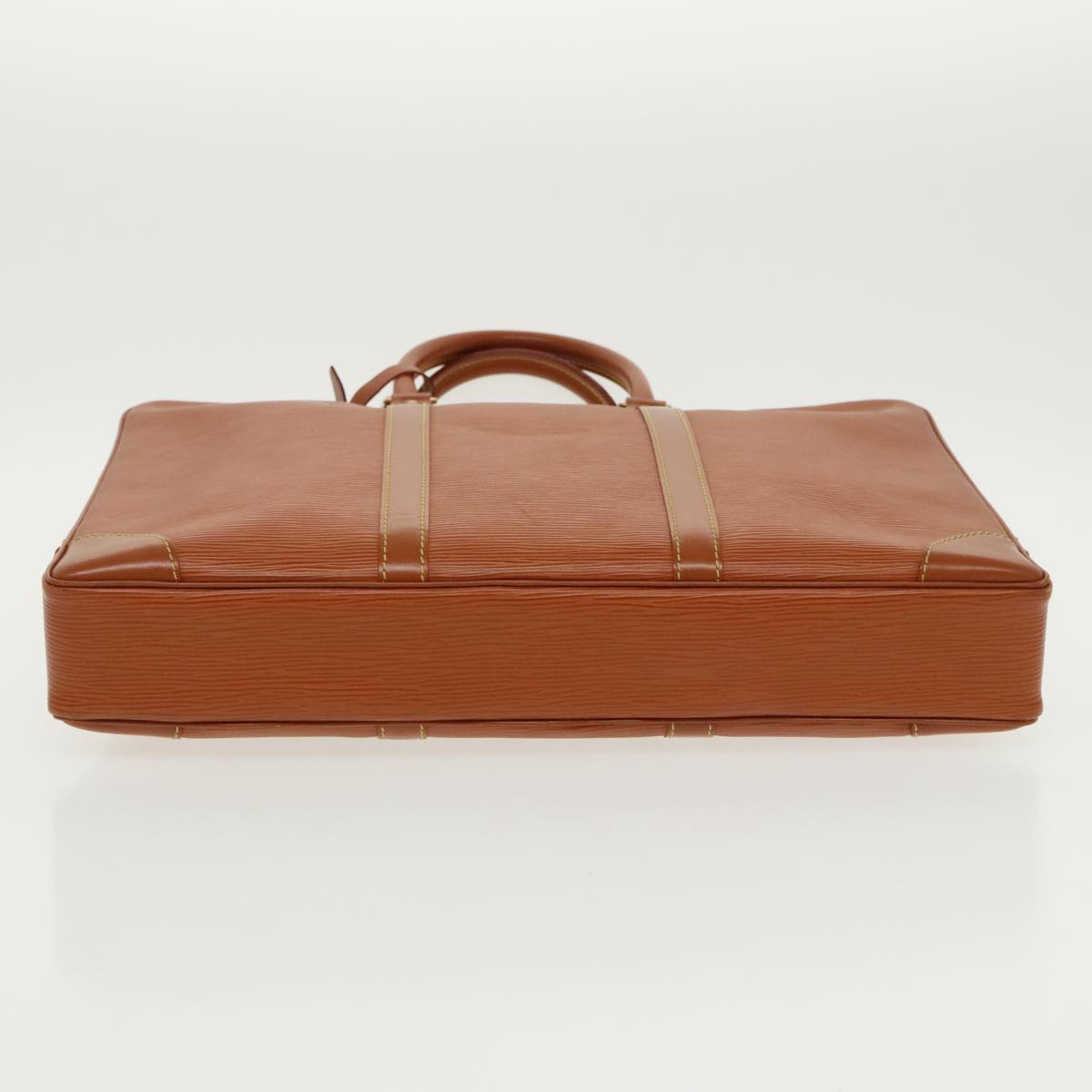 LOUIS VUITTON Epi Porte Documents Voyage Bag Zipangu Gold M54478 LV ep6345