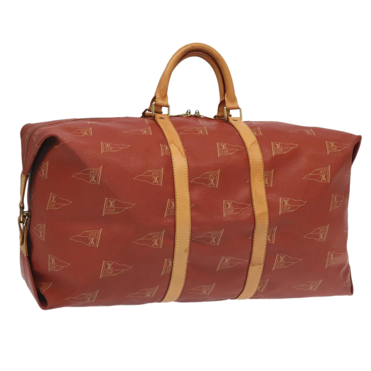 LOUIS VUITTON LV Cup Kabul Boston Bag Red M80020 LV ep6346